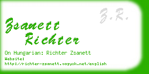 zsanett richter business card